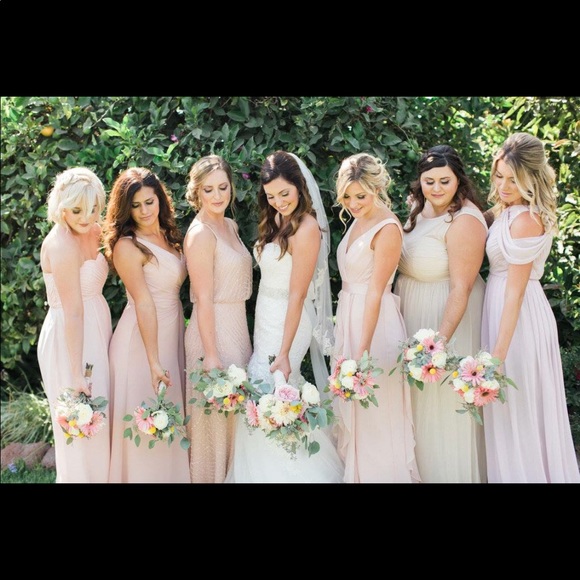 Pink Bridesmaid Dress - Picture 6 of 6